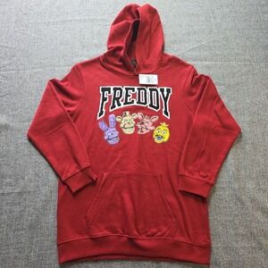 Five Nights At Freddy Hoodie Boys Maroon XL 18/20 NWT MSRP $38